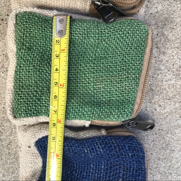 Himalayan Hemp Fanny Pack Multi Colored Lots Of Pockets - Picture 12 of 16